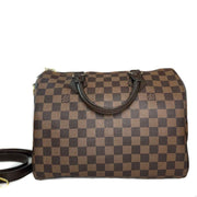 Louis Vuitton Speedy 30 Strap Damien Ebene